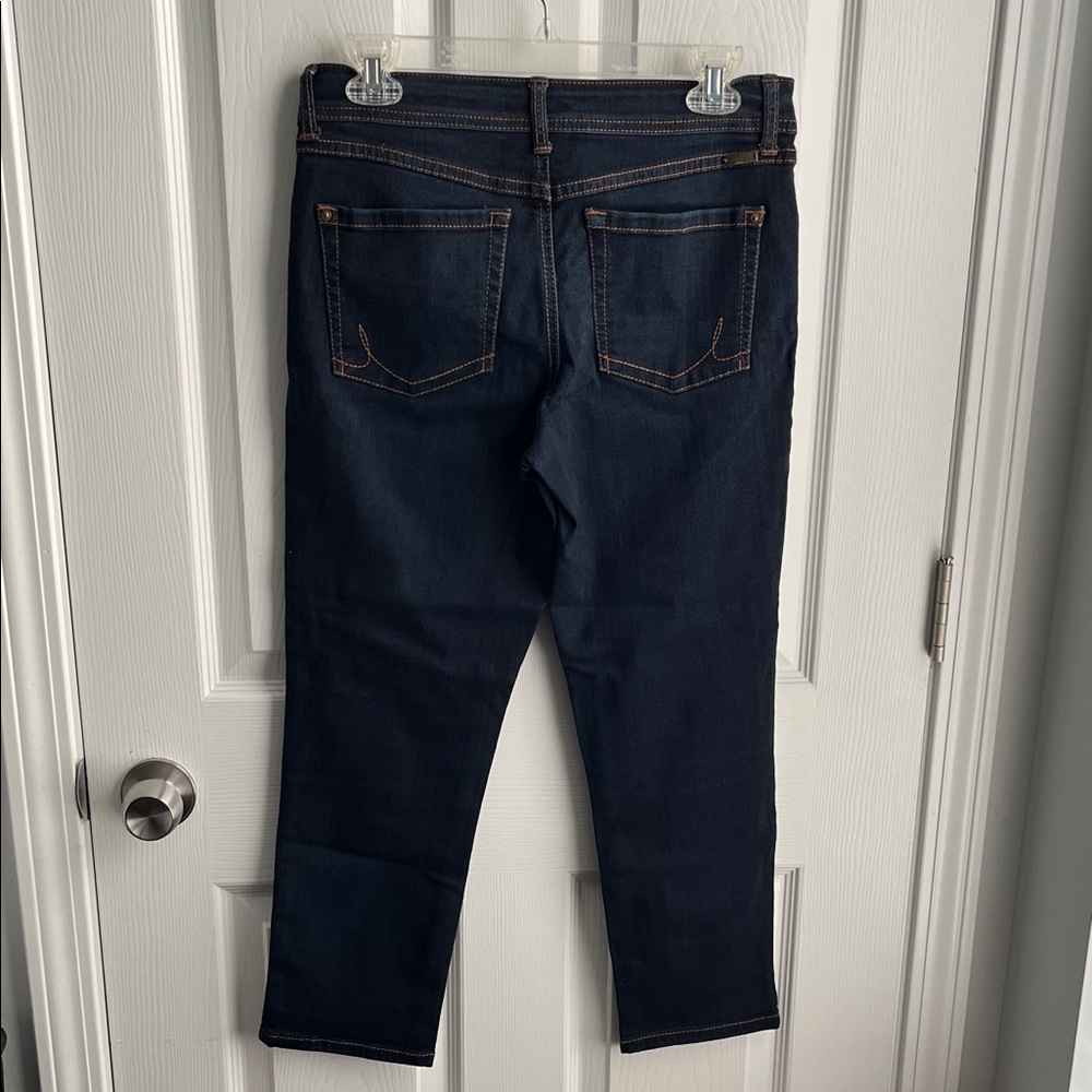 INC Denim Dark Blue Women's Capris Pants Jeans Skinny Leg Size 6 - Picture 3 of 12
